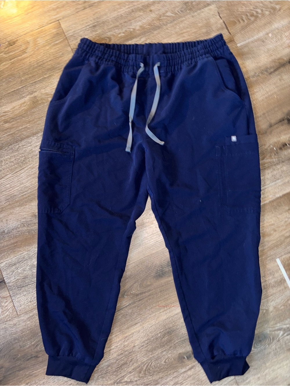 Figs Technical Jogger Medical Hospital Scrubs Navy XXL Petite